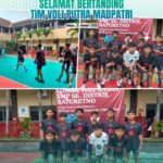 Tim Voli Putra MADPATRI Ikuti Lomba Voli Antar SMP Se-Distrik Baturetno